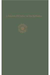 Die Lehre von den Epidemien