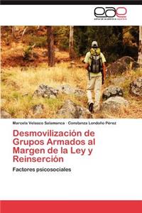Desmovilización de Grupos Armados al Margen de la Ley y Reinserción