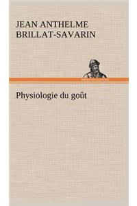 Physiologie du goût