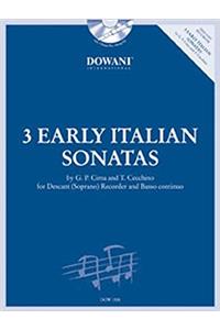 3 EARLY ITALIAN SONATAS