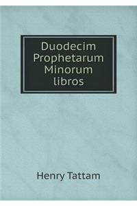 Duodecim Prophetarum Minorum Libros