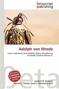 Adolph Von Wrede