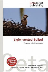 Light-Vented Bulbul