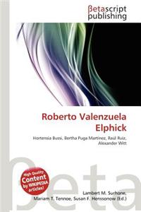 Roberto Valenzuela Elphick