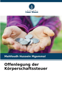 Offenlegung der Körperschaftssteuer