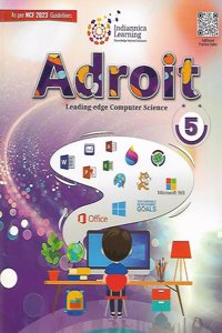 Indiannica Learning Adroit Computer Science Book 5