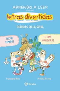 Aprendo a leer con las letras divertidas, 2. Perdidas en la selva: Textos rimados y en MAYUSCULAS
