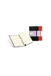 Moleskine Classic Memo Pockets, Large, Black, Hard Cover (5 X 8.25)