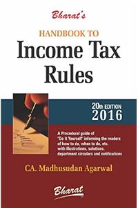 Handbook to INCOME TAX RULES