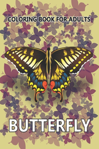 Butterfly Coloring Book for Adults