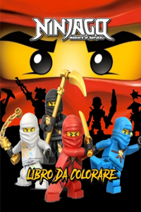 Ninja go Libro Da Colorare