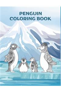 Penguin Coloring Book