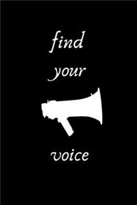 find your VOICE