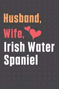 Husband, Wife, Irish Water Spaniel