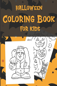 Halloween Coloring Book for Kids