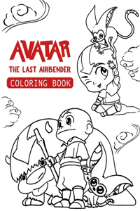 Avatar The Last Airbender Coloring Book
