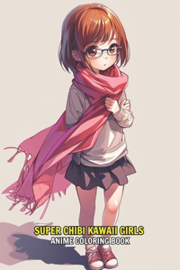 Super Chibi Kawaii Girls Anime Coloring Book