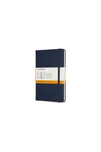 MEDIUM RULED HARDCOVER NOTEBOOK SAPPHIRE