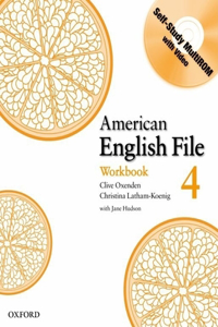American English File Level 4: Workbook with Multi-ROM Pack