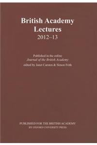 British Academy Lectures 2012-13