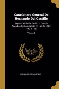 Cancionero General De Hernando Del Castillo