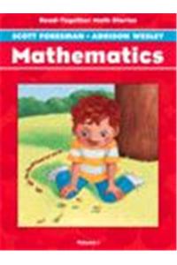 Scott Foresman Addison-Wesley Math 2004 Math Stories Big Books Grade K Book 1
