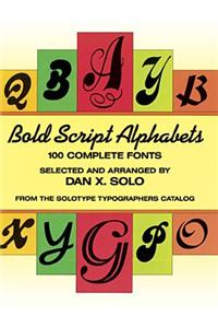 Bold Script Alphabets