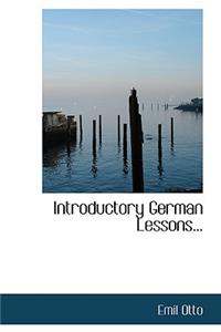 Introductory German Lessons...