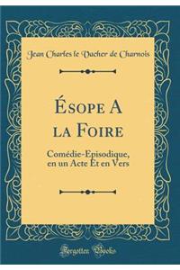 Ã?sope a la Foire: ComÃ©die-Ã?pisodique, En Un Acte Et En Vers (Classic Reprint)