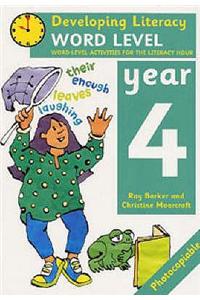 Word Level: Year 4 (Developing Literacy) Paperback â€“ 1 January 1998