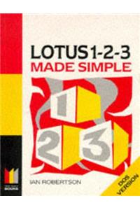 Lotus 1-2-3 Made Simple
