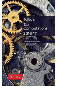 Tolleys Tax Computations 2016-17