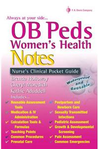 OB/Peds Women's Health Notes