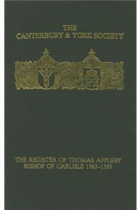 Register of Thomas Appleby, Bishop of Carlisle 1363-1395