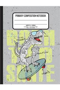 Primary Composition Notebook 55 Sheets / 110 Writing Pages 7.44 x 9.69 Inches