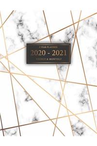 2 Year Planner Weekly & Monthly 2020-2021