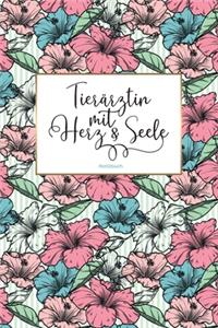 Tierärztin mit Herz & Seele Notizbuch