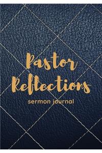 Pastor Reflections Sermon Journal