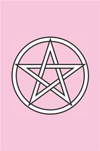 Baby Pink Pentacle Notebook