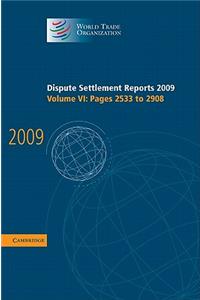 Dispute Settlement Reports 2009: Volume 6, Pages 2533-2908