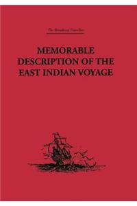 Memorable Description of the East Indian Voyage