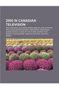 2005 in Canadian Television