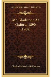 Mr. Gladstone at Oxford, 1890 (1908)
