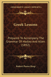 Greek Lessons