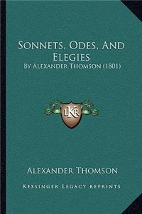 Sonnets, Odes, and Elegies