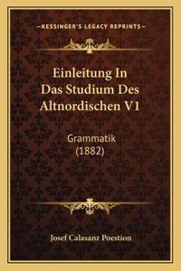 Einleitung In Das Studium Des Altnordischen V1