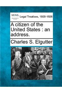 Citizen of the United States