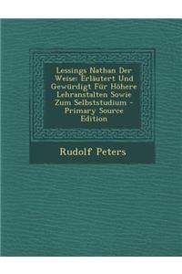Lessings Nathan Der Weise