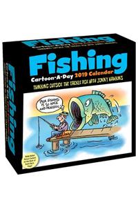 Fishing Cartoon-A-Day 2019 Calendar