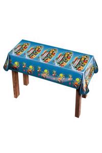 Maker Fun Factory Theme Table Cover (54in. X 108in.)